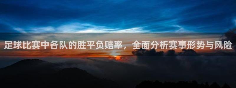 足球比赛中各队的胜平负赔率，全面分析