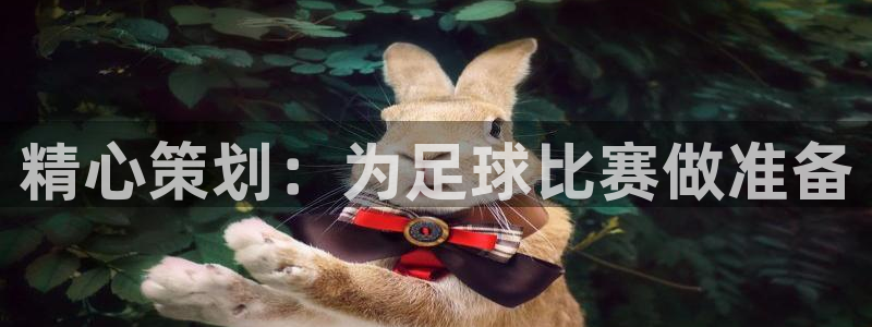 精心策划：为足球比赛做准备